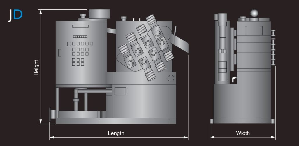 Dimensions JD